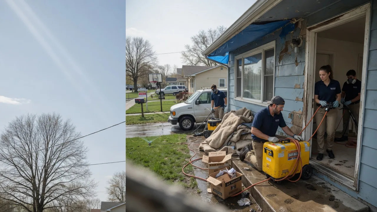 Basement Flood Cleanup in Havana, KS near me